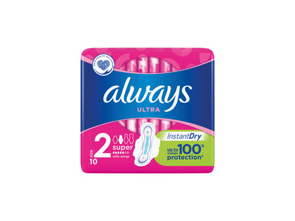 ALWAYS ULTRA DÁMSKÉ VLOŽKY