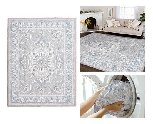 Huntington Home 7' 6" x 9' 10" Oversized Washable Rug