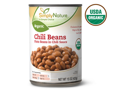 SimplyNature Organic Chili Beans in Sauce