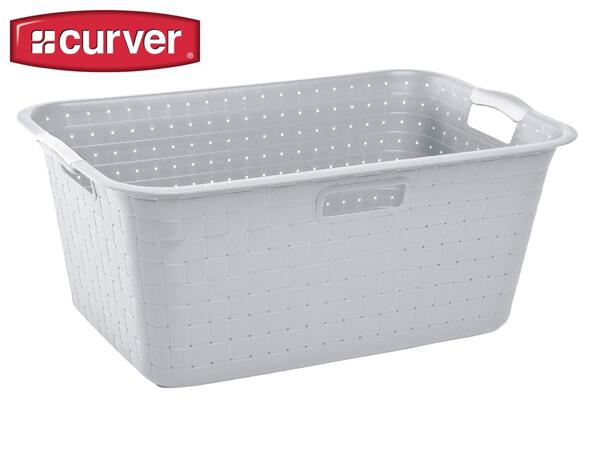 Curver Grey Laundry Basket