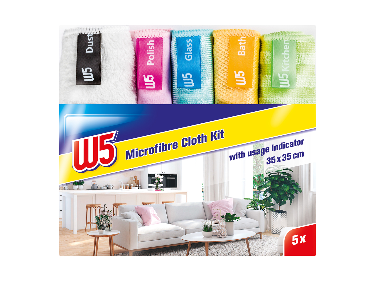 Torchons en microfibre