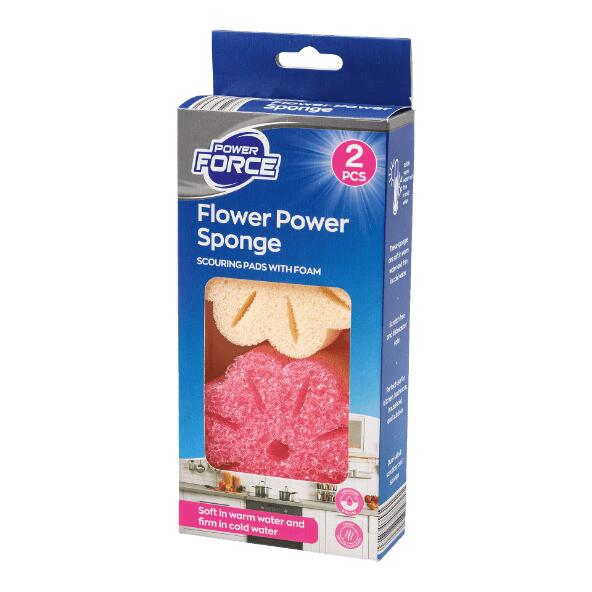 POWER FORCE(R) 				Schuursponsje, 2 st.