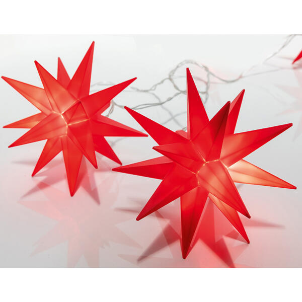 3D-LED-Sternen-Lichterkette