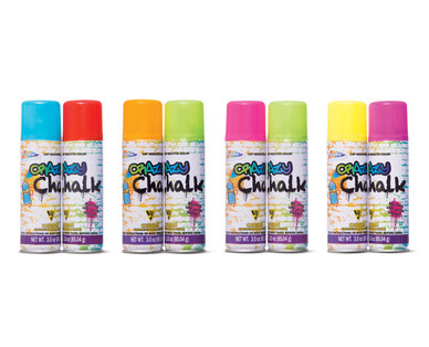 Glow Pack or 2-Pack Spray Chalk