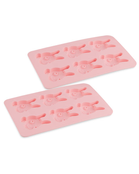 2 Pack Bunny Design Mould