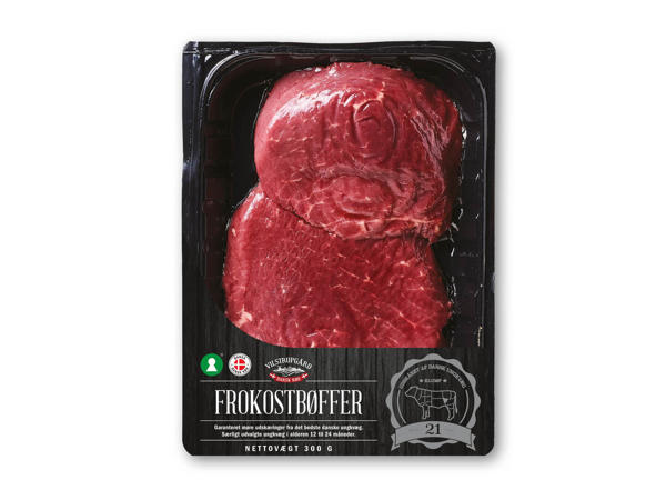 VILSTRUPGÅRD Frokostbøffer af dansk ungkvæg