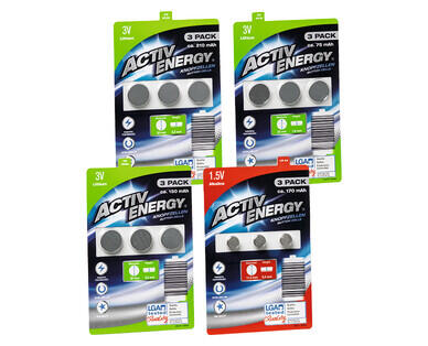 ACTIV ENERGY(R) 
 KNOPFZELLENBATTERIEN