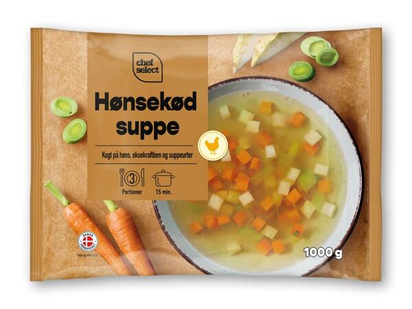CHEF SELECT Hønse- eller oksekødssuppe