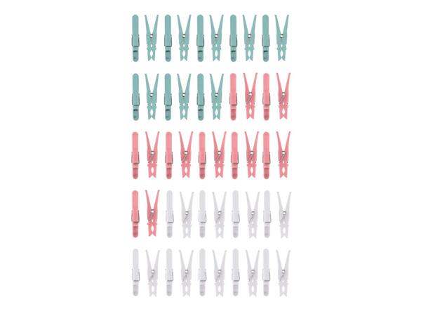 Clothes pegs, washing line or collapsible basket with clothes pegs