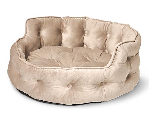 Heart to Tail Velvet Cuddler Pet Bed