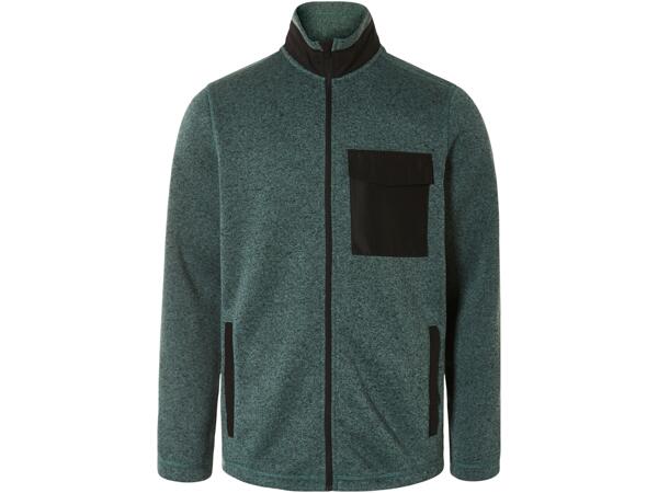 Men's Knitted Fleece Jacket
