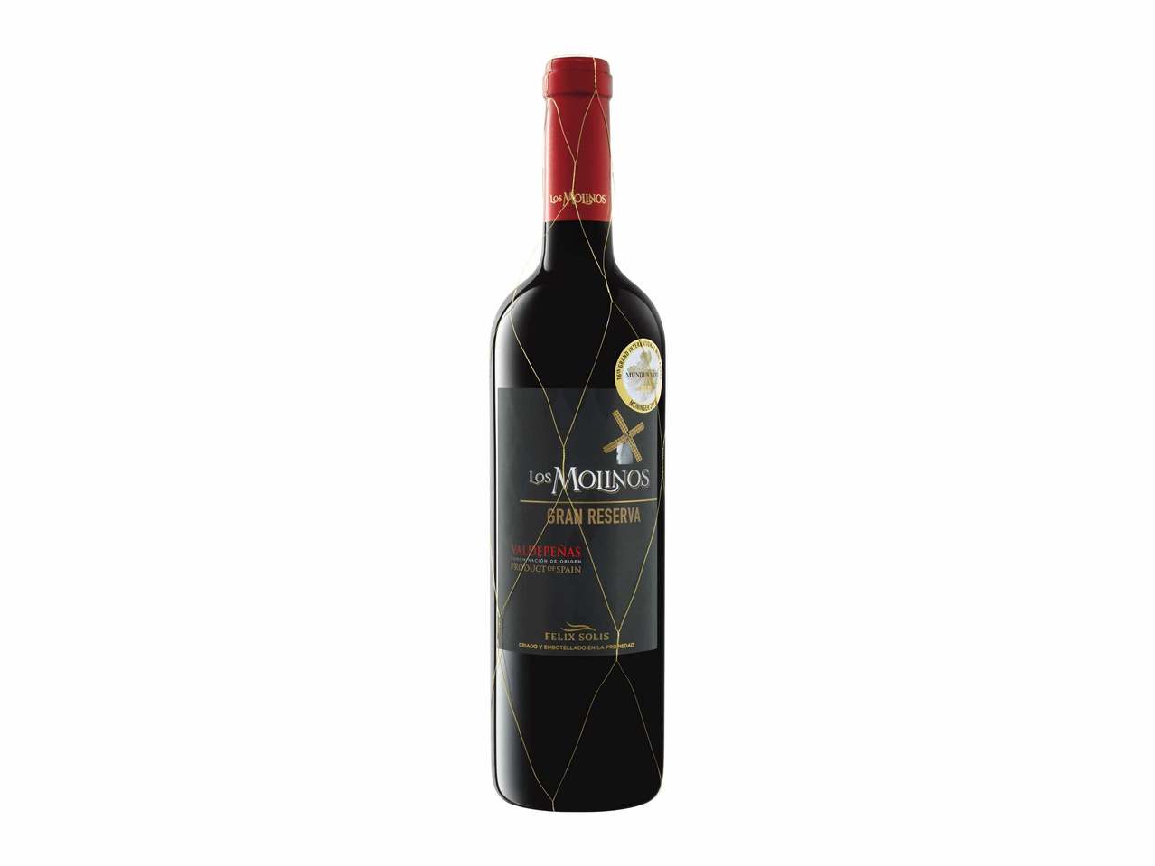 Los Molinos Gran Reserva, Valdepeñas, 2010, sec