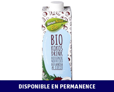NATURE ACTIVE BIO 
 BOISSON BIO À LA NOIX DE COCO