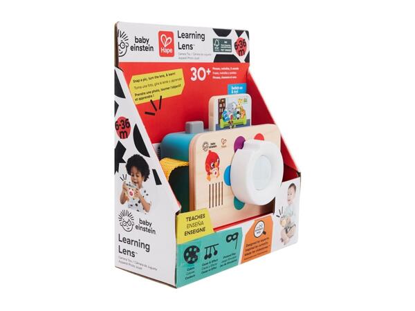 Baby Einstein Wooden Musical Toy - Learning Lens™ Camera