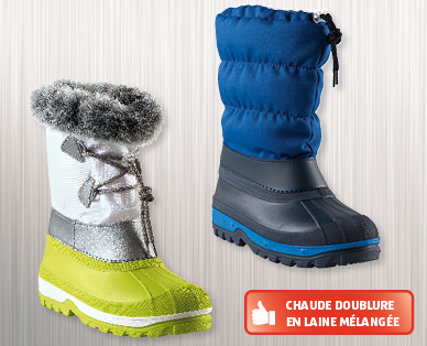 Bottes de neige pour enfants KIDZ ALIVE