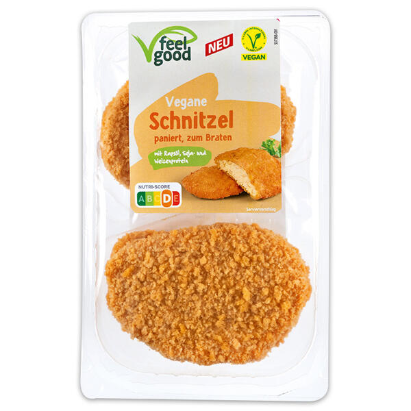 Vegane Schnitzel / Cordon Bleu