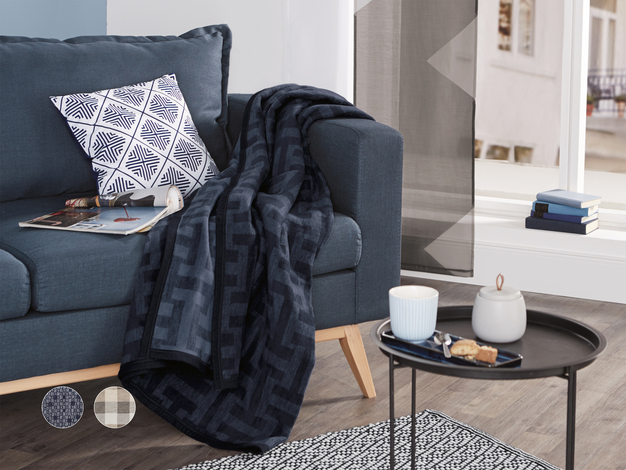 Plaid en coton
