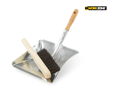 Heavy Duty Dustpan and Brush