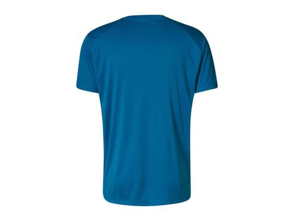 Crivit Men's Short Sleeve Sports Top - Blue
