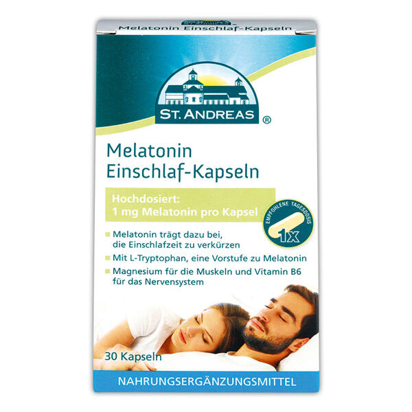 Melatonin Einschlaf-Kapseln