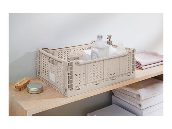Livarno Home Collapsible Crate - Beige