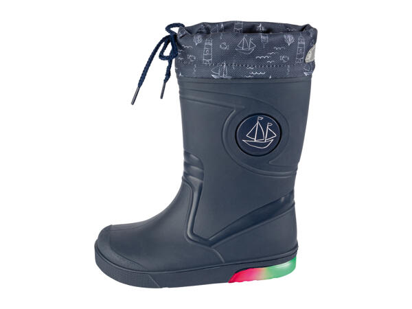 Lupilu Kids' Light-Up Wellington Boots