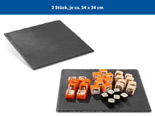 Schieferplatten-Set