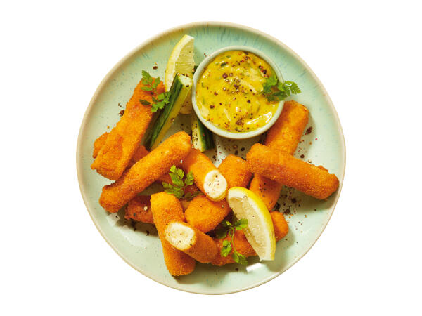 Vemondo Crispy Breaded Sticks with Tomato Dip