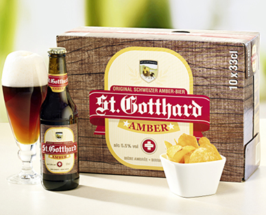 ST. GOTTHARD Schweizer Amber Bier