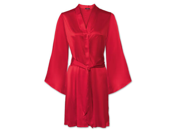 Damen Satin-Kimono