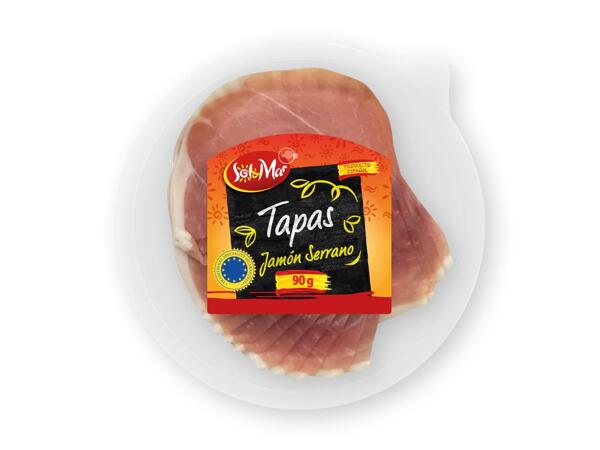 SOL&MAR Salchichón, chorizo sarta eller serrano