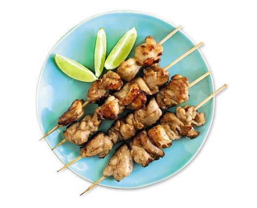 Fresh 
 Sweet Chili Lime Chicken Skewers