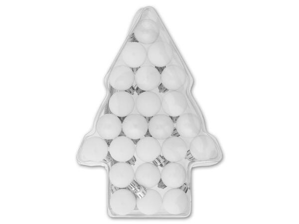 Christbaumkugeln, 24 Stück, Ø ca. 3 cm