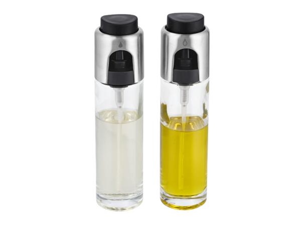 Vinegar & Oil Sprayer Set or Condiment Set