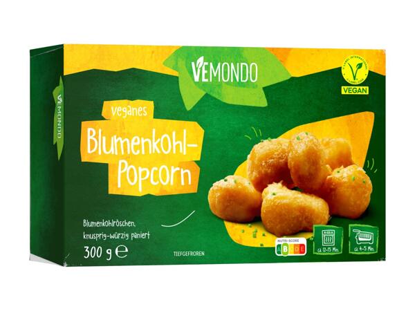 Pflanzliches Karfiol Popcorn