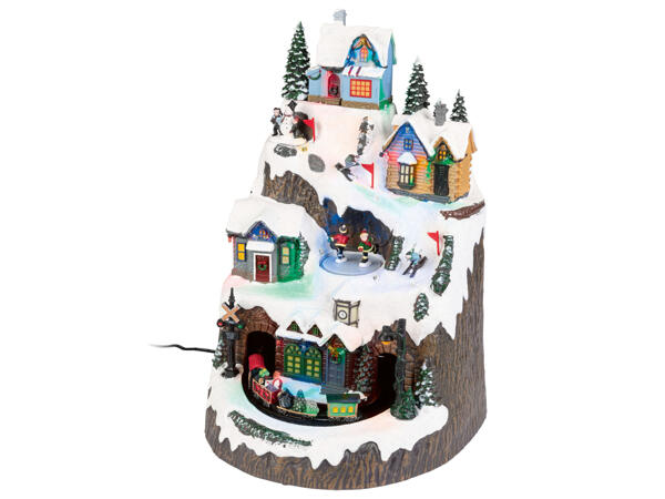 Animated Christmas Scene