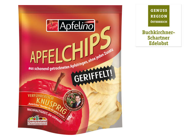 GENUSS REGION ÖSTERREICH Apfelchips geriffelt