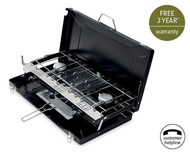 Dual Burner with Grill