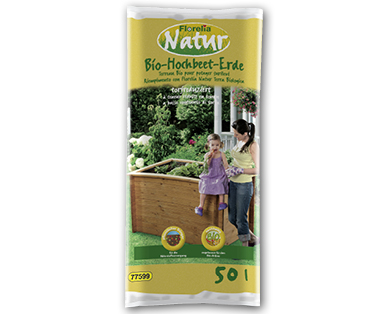 Terriccio bio per aiuole alte FLORELIA(R) NATUR