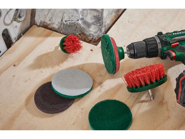 Sanding Pad & Brush Attachment Set