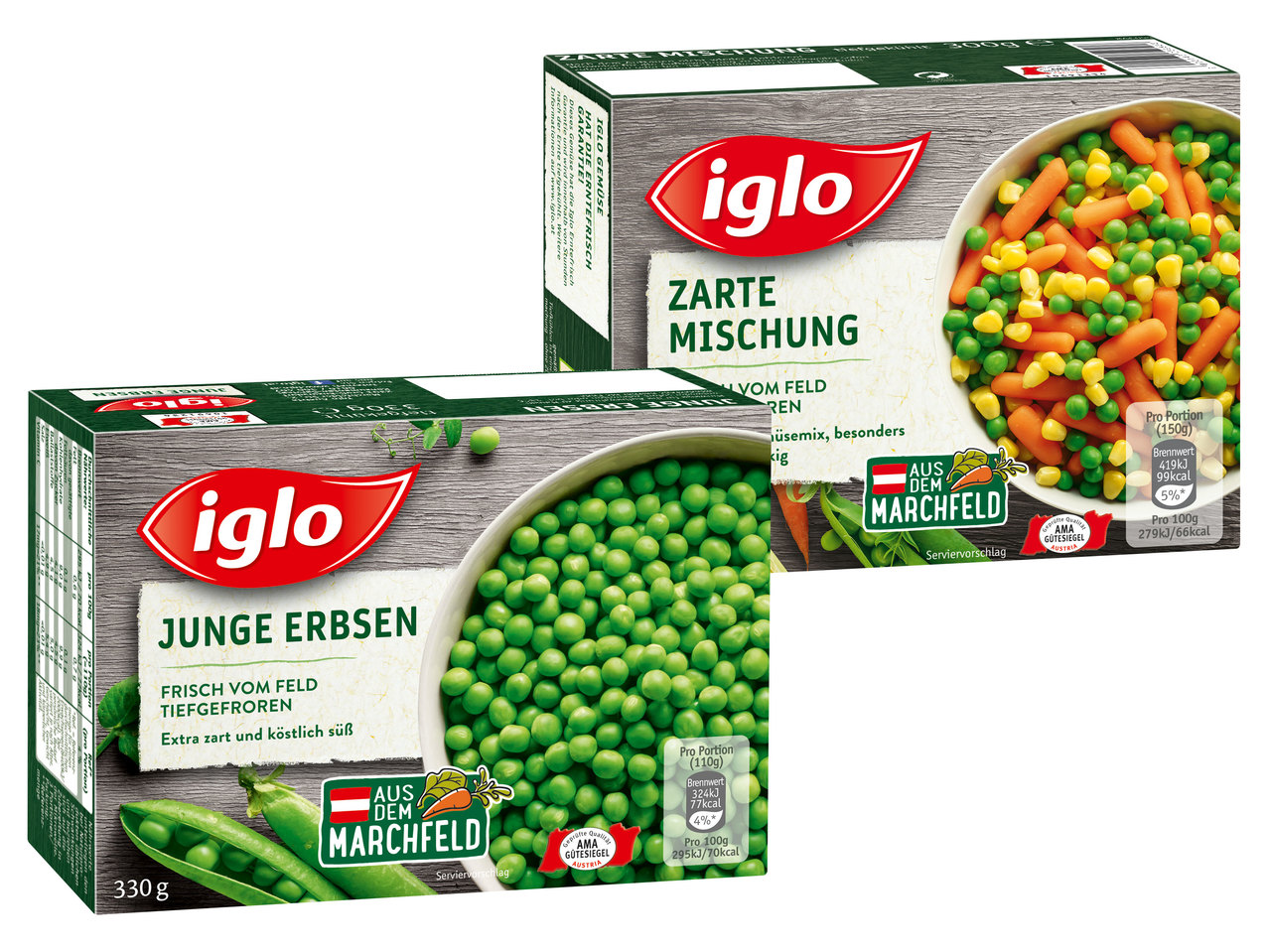IGLO Gemüse erntefrisch