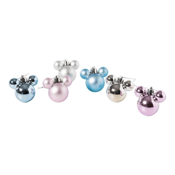 DISNEY(R) 				Boules de Noël, 6 ou 12 pcs