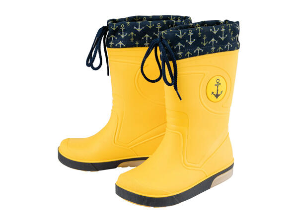 Lupilu Kids' Light-Up Wellington Boots