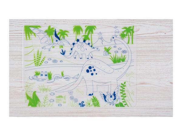 Crelando Reusable Colouring Mat - Dino