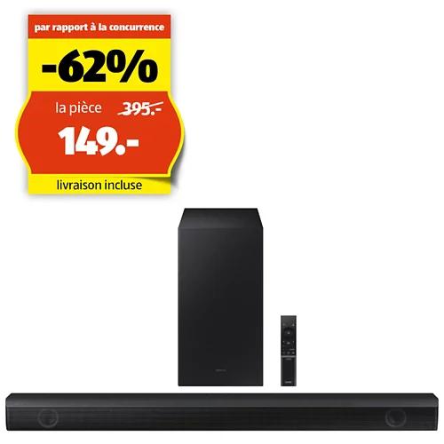 SAMSUNG Barre de son HW-B530, noir