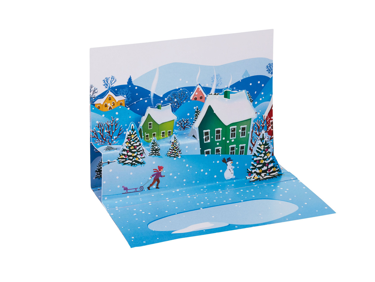 Folders, Envelopes or 3D Christmas Cards, 2 pieces