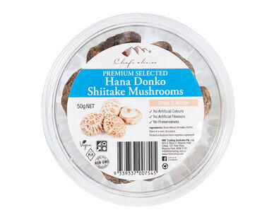 Chef's Choice Dried Mushrooms 50g - 55g