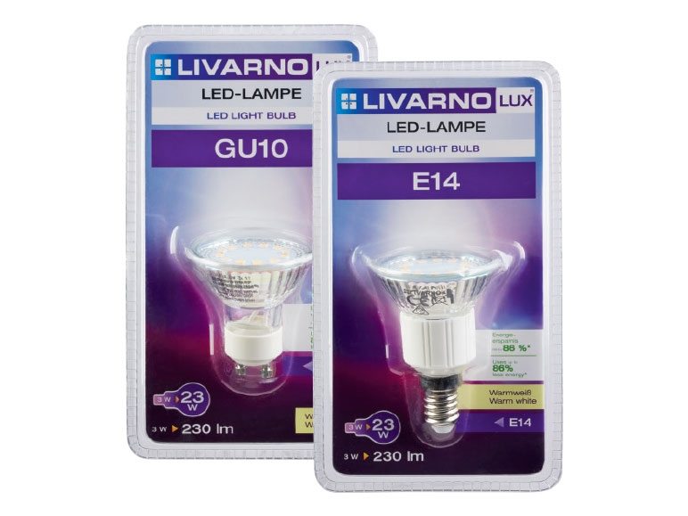 LIVARNO LUX 3W LED Light Bulb