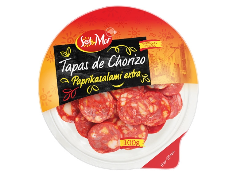 SOL & MAR Tapas de Chorizo