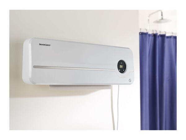Silvercrest Wall-Mounted Ceramic Heater & Fan